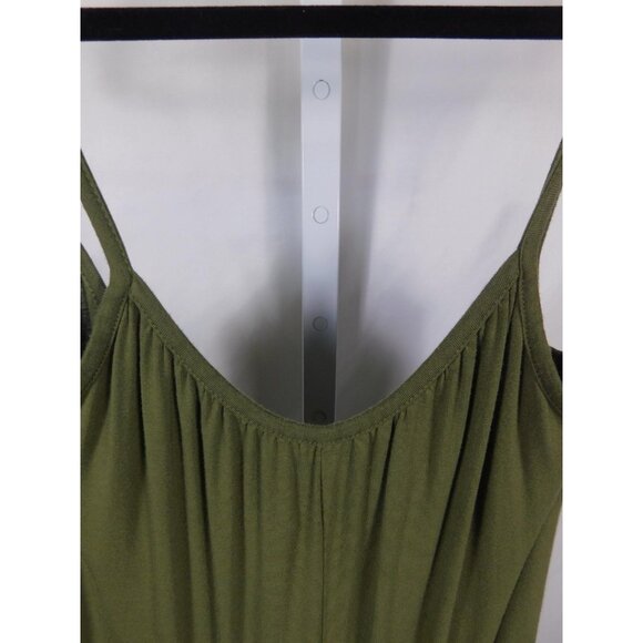 Kali Reve Olive Boho Jumpsuit M/L - Green - Excellent - Witchcore Earth - Picture 8 of 11